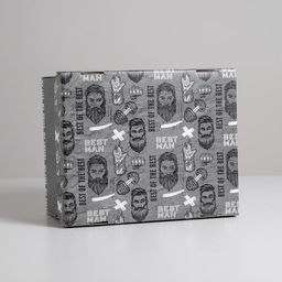 Коробка складная Самому сильному, 31,2 х 25,6 х 16,1 см - Дарите счастье фото 2