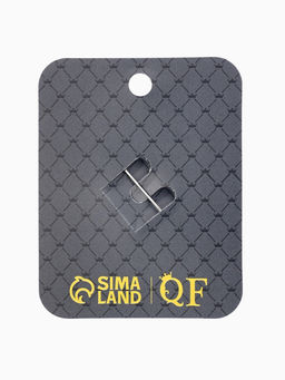 Брошь "Калибри с цветком", цвет белый в серебре