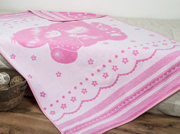 Плед 5с081.400.1 Детка (розовый2) 103х160 см