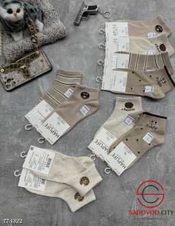 Женские высокие носки, 10 пар