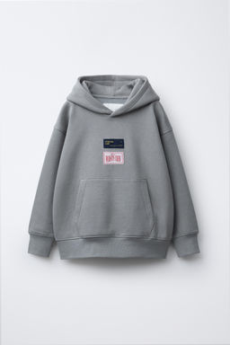 LABEL VARSITY JOGGING HOODIE