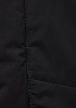 Kapusonlu Siyah Parka - Mavi фото 9