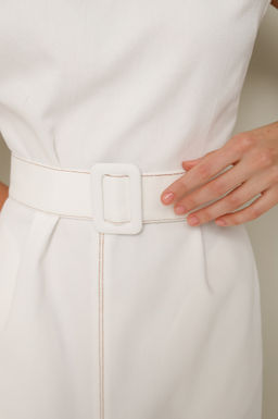 Платье 11-361/4 молочное - Pur pur фото 5