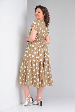 Платье AMORI 9640 Бежевый  фото 2