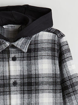 Kap??onlu Ekose Erkek ?ocuk G?mlek