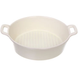 Форма керамическая для запекания "Акварель" 20,5*17*5,5см, молочная