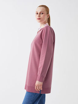 Bisiklet Yaka Kad?n Sweatshirt Tunik