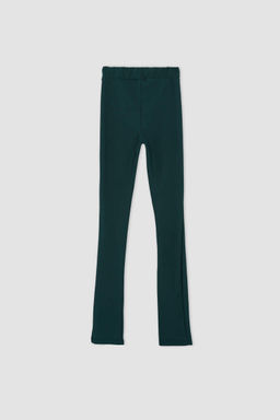 Леггинсы с разрезом на талии и нормальной талией - Defacto фото 8