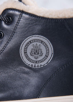 Ботинки 217.PODYUM151be. черный з/Шерсть