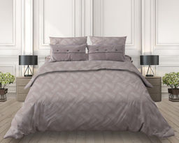 Пододеяльник 2-спальный, поплин (Иллюзия, бежевый) - Ивановотекстиль фото 5
