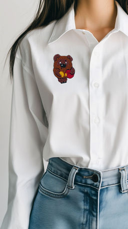 Klart набор для вышивания CMF-10-048 Брошь. Винни Пух 5 х 7 см