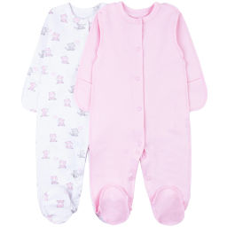 Комплект комбинезонов 2 шт интерлок начёс 1335208202 - Youlala фото 2