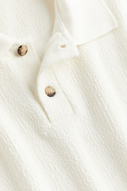 Polo en punto con textura Regular Fit - H&m фото 2