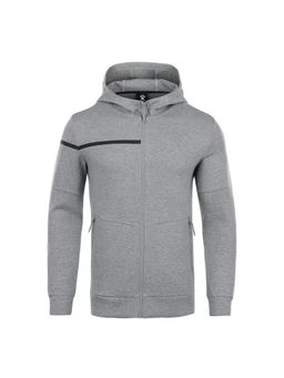 Толстовка KELME Mens Hooded Jacket Grey
