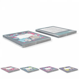 Цена за 10 шт. Тетрадь школьная ученическая ErichKrause Monsters, 12 листов, линейка (в плёнке по 10 шт.)_MIX-PACK фото 9