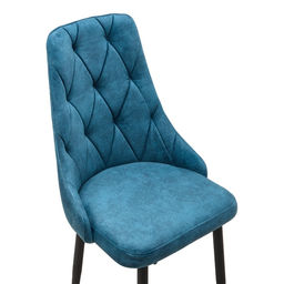 Стул для кухни «Граф», обивка nova 140, цвет океан