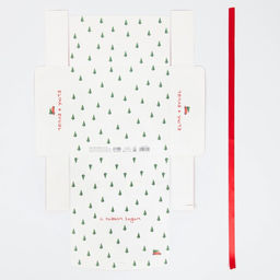 Коробка складная двухсторонняя С новым годом, 20 18 5 см, БЕЗ ЛЕНТЫ - Дарите счастье фото 8