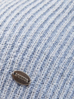 Шапка жен. кид-мох+альп+шерсть LB-N88037A denim blue - Labbra фото 3