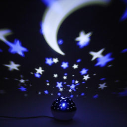Диско-шар светодиодный "Star lights" 10*8 см, авторежим, 220V, RGB