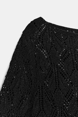 JERSEY PUNTO POINTELLE / Negro - Zara фото 6
