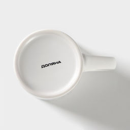 Кружка Доляна «Колибри», 380 мл, фарфор, цвет белый