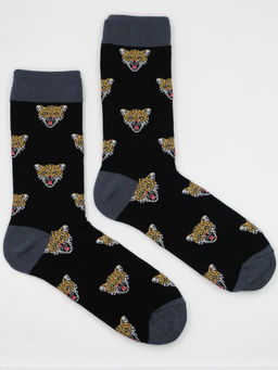 Носки р.40-45 Гепард Чёрные - Krumpy фото 4