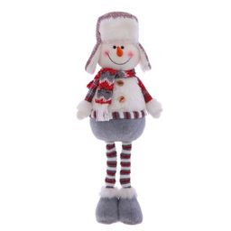 Игрушка набивная "Снеговик", L23 W13 H70 см, 2в.