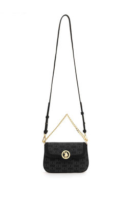 Женщина черная сумка для плеча Скюрная скидка в корзине - U.s. polo assn фото 4