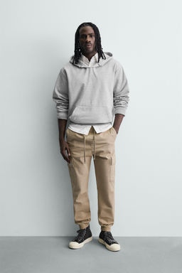 PANTAL?N CARGO SLIM FIT / Beige