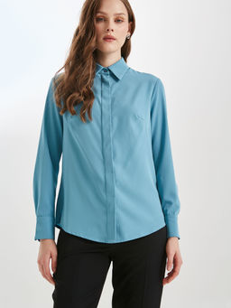 Блузка с длинным рукавом