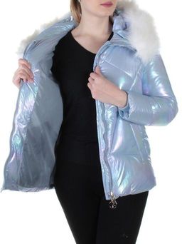 1920 LT. BLUE Куртка зимняя облегченная женская Moki - Фабричный китай фото 8