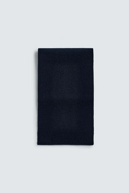 100% WOOL KNIT SCARF