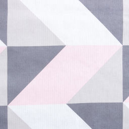 Постельное бельё евро «Этель» Pink illusion, бязь