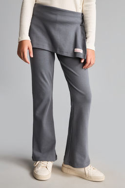 Pamuklu Flare Fit Pantolon K_z _ocuk - Defacto фото 5