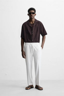 COMFORT FIT JOGGER WAIST TROUSERS