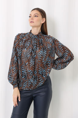 Блузка со сборкой по переду - Looklikecat фото 2