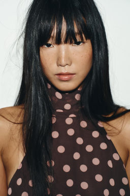 HALTER TOP WITH TIED DETAIL - Zara фото 3