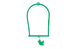 ВИА Качели для птиц, с подвесом, 8,5*13,5*18см, бежевые 5020беж 99ред99 5020беж 5020беж