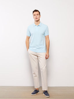 Polo Yaka K?sa Kollu Pike Erkek Ti??rt