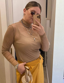 Водолазка из сетки - Elena sorti фото 14