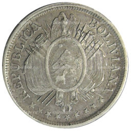 50 сентаво 1899 года Боливия