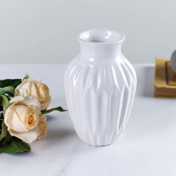 Ваза 14 см / 931241W /уп 6/72/белая - Галеонтрейд фото 2