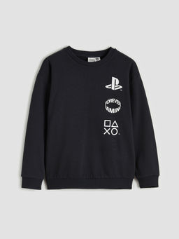 Playstation Bask?l? Erkek ?ocuk Sweatshirt