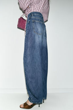 JEANS Z1975 BARREL HIGH-WAIST - Zara фото 14