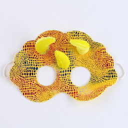 Карнавальный набор Дракон, цвет жёлтый, 2 предмета: хвост, маска - Simaland фото 4