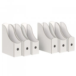 Лоток д/бумаг верт,6шт.,3шт.-29,5*23,5*8,5см,3шт.-31*23,5*8,5см, мон, CLASSIC GREY, шт