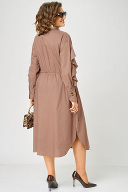 Платье EVA GRANT 7223 мокко
