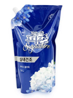 Rich Perfume Signature Ice Flower - Кондиционер для белья парфюмированный супер-концентрат с ароматом ледяной цветок, мягкая упаковка, 1600 ml