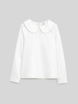 20240260136, Блузка детская для девочек Dyarti белый