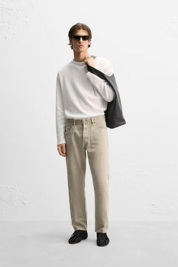 STRAIGHT-FIT REGULAR JEANS - Zara фото 31